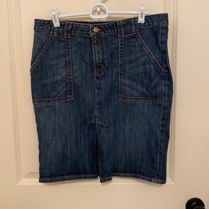 Paper Denim & Cloth Denim Skirt in size 31